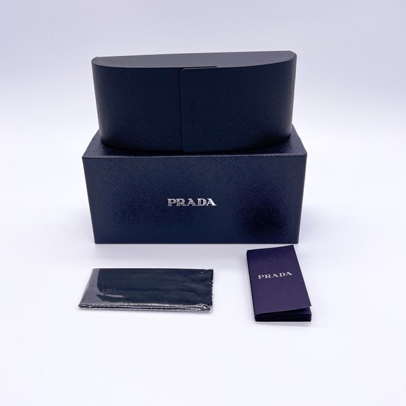 NEW PRADA PR07YS 1AB0A7 WOMEN’S SUNGLASSES PRADA SPR 07Y BLACK PRADA PR 07YSF - Picture 12 of 12